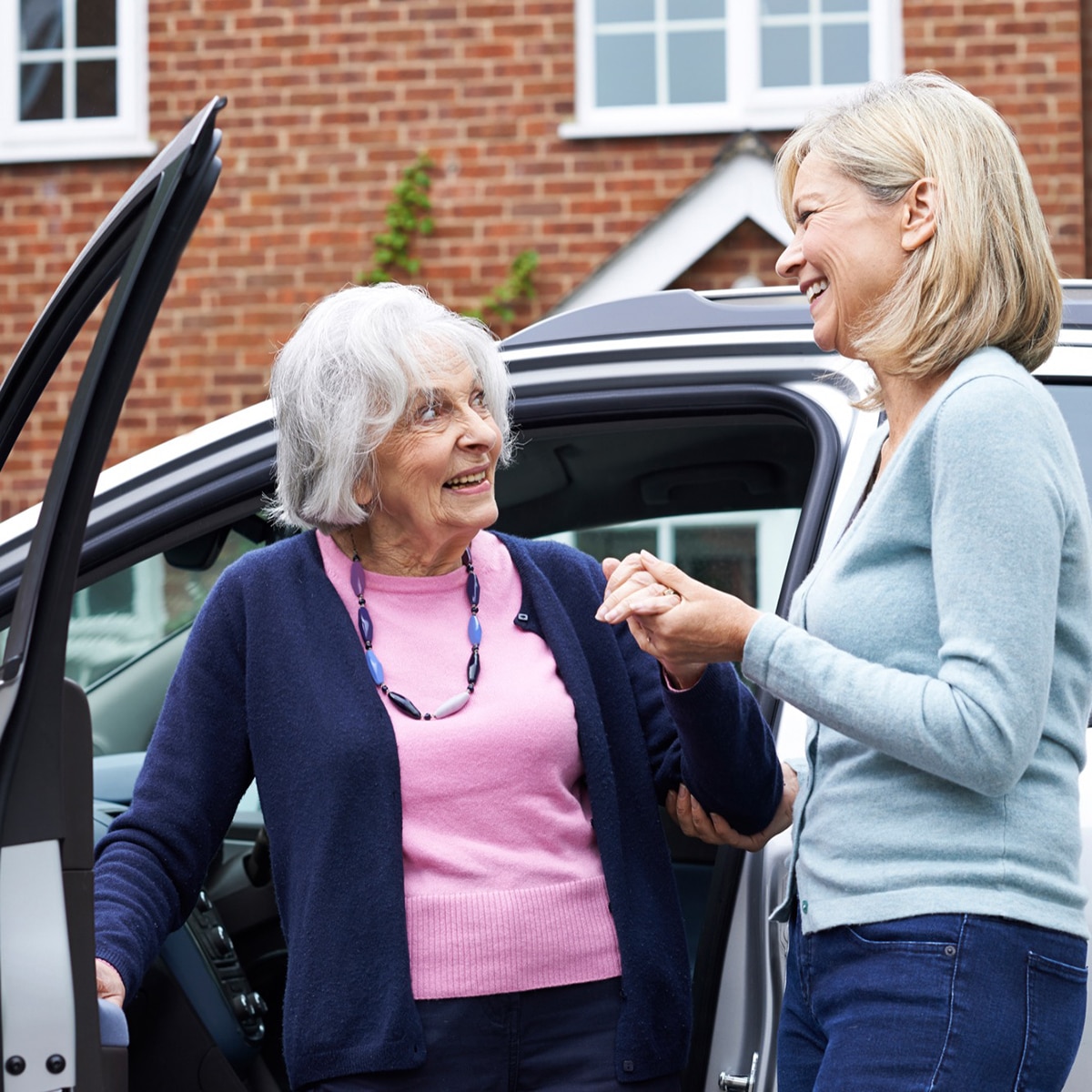 Women at Car