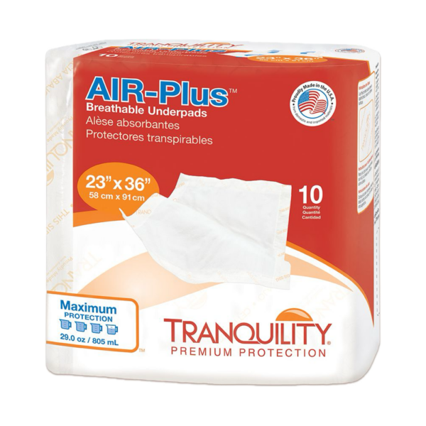 Tranquility Air-Plus Breathable Underpads